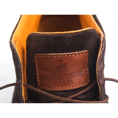 Pre-owned Ludwig Reiter Brown Suede Boots