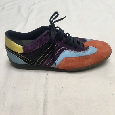 Pre-owned Hugo Boss Low Trainers In Multicolour