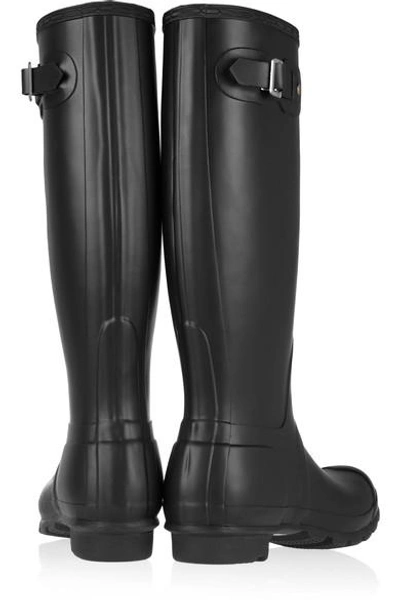 Shop Hunter Original Tall Wellington Boots In Black