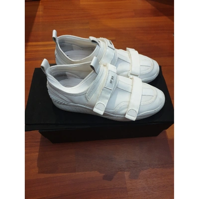 Pre-owned N°21 Low Trainers In White
