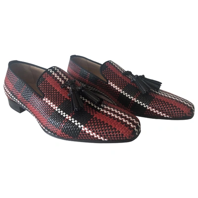 Pre-owned Christian Louboutin Multicolour Leather Flats