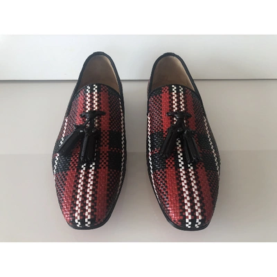 Pre-owned Christian Louboutin Multicolour Leather Flats
