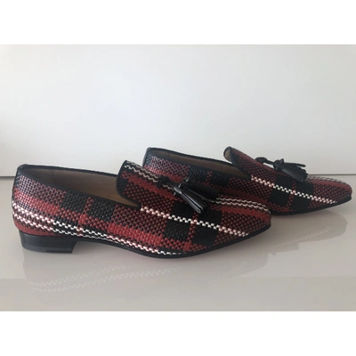 Pre-owned Christian Louboutin Multicolour Leather Flats