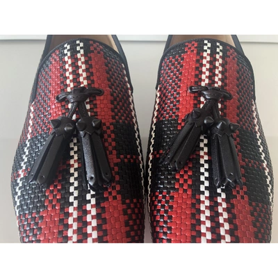 Pre-owned Christian Louboutin Multicolour Leather Flats