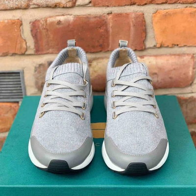 Pre-owned Buscemi Cloth Low Trainers In Grey