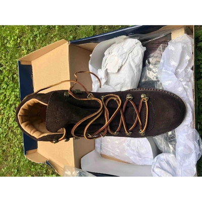 Pre-owned Polo Ralph Lauren Brown Leather Boots