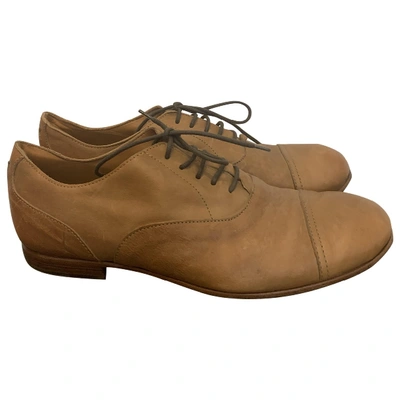 Pre-owned Fiorentini + Baker Leather Lace Ups In Brown