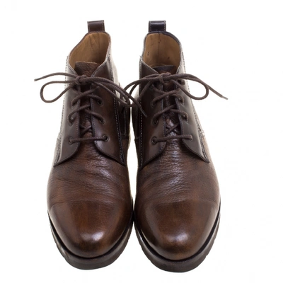 Pre-owned Berluti Brown Leather Boots