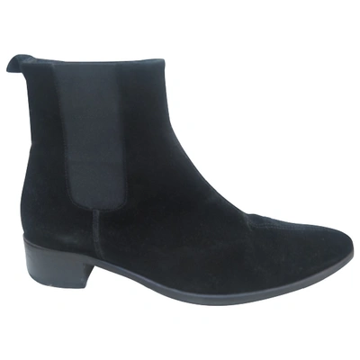 Pre-owned The Kooples Black Suede Boots