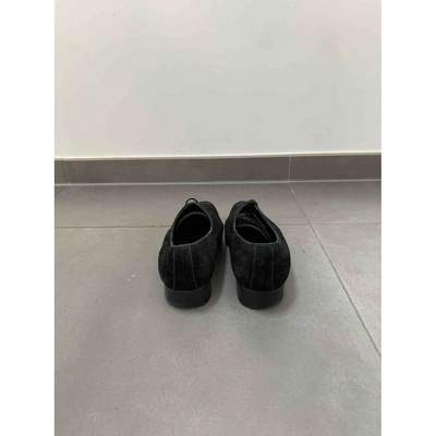 Pre-owned Dior Lace Ups In Black