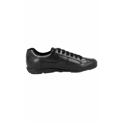 Pre-owned Prada Black Leather Trainers