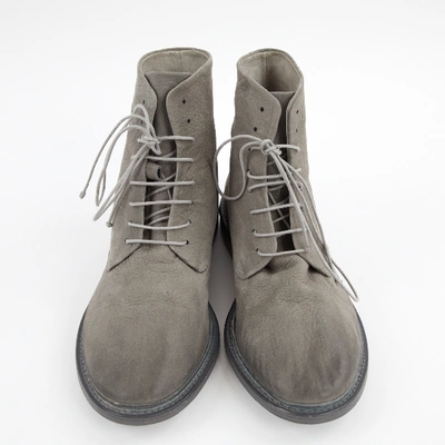 Pre-owned Marsèll Leather Boots In Grey