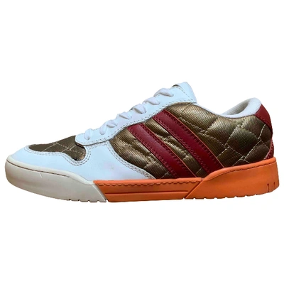 Pre-owned Bottega Veneta Low Trainers In Multicolour