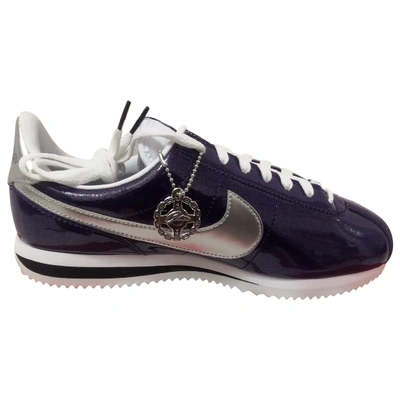 Pre-owned Nike Cortez Blue Trainers