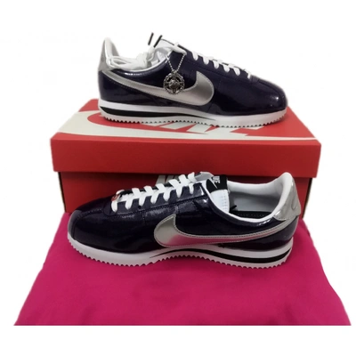 Pre-owned Nike Cortez Blue Trainers