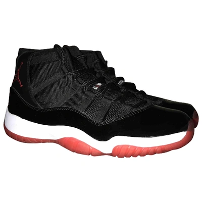 Pre-owned Jordan 11 High Trainers In Black