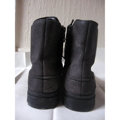Pre-owned Stella Mccartney Black Leather Boots