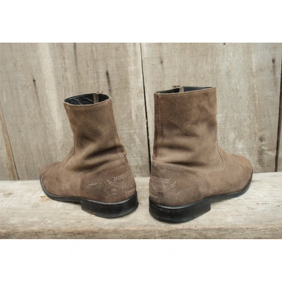 Pre-owned Zadig & Voltaire Brown Suede Boots