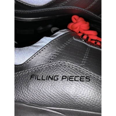 Pre-owned Filling Pieces Silver Trainers