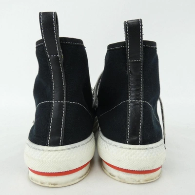Pre-owned Dior Black Cloth Trainers