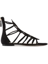 Dsquared2 Strappy Sandals In Black