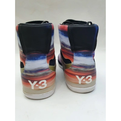 Pre-owned Y-3 High Trainers In Multicolour