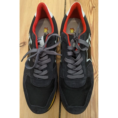 Pre-owned Atlantic Stars Grey Suede Trainers