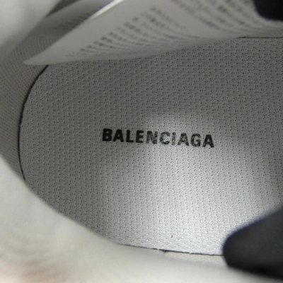 Pre-owned Balenciaga Triple S Black Suede Trainers