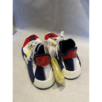 Pre-owned Adidas X Pharrell Williams Nmd Hu Cloth Low Trainers In Multicolour