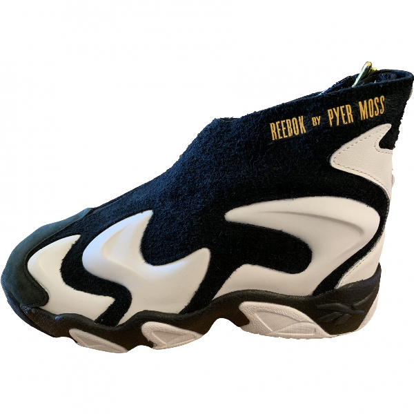 reebok black suede