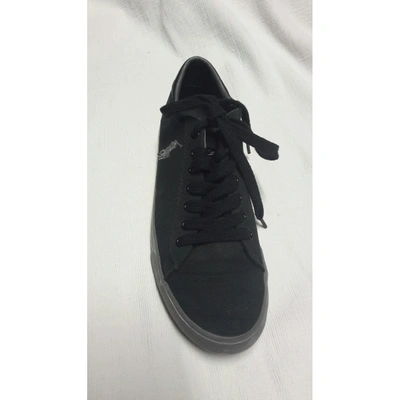Pre-owned Polo Ralph Lauren Black Cloth Trainers