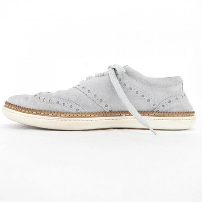 Pre-owned Louis Vuitton Grey Cloth Trainers