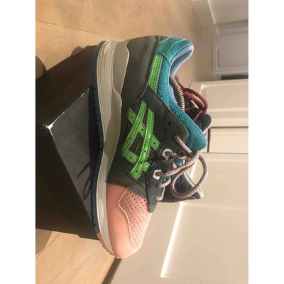 Pre-owned Asics Low Trainers In Other