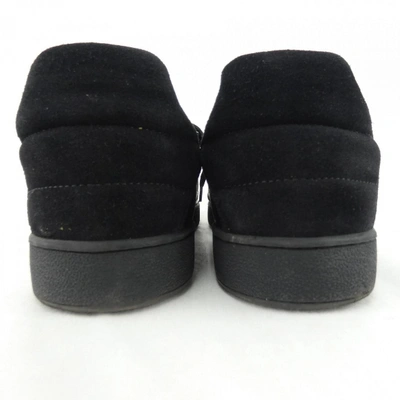 Pre-owned Louis Vuitton Black Cloth Trainers