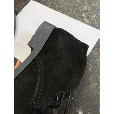 Pre-owned Bally Black Suede Boots