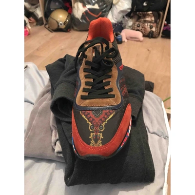 Pre-owned Etro Multicolour Leather Trainers