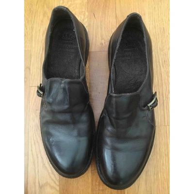 Pre-owned Officine Creative Leather Flats In Brown