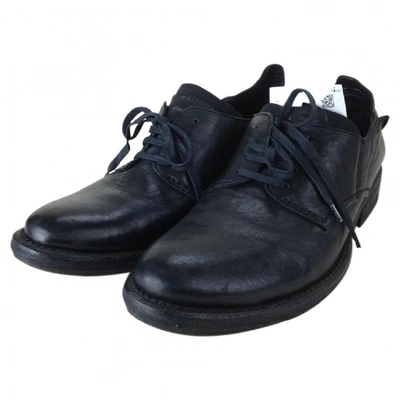 Pre-owned Diesel Leather Boots In Black