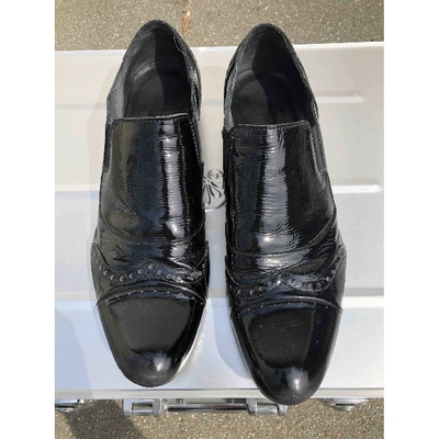 Pre-owned Marsèll Leather Lace Ups In Black