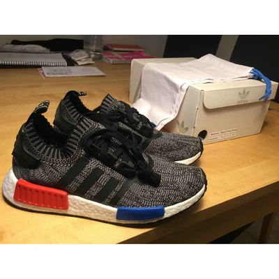 Pre-owned Adidas Originals Nmd Blue Cloth Trainers