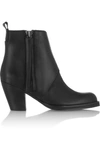 ACNE STUDIOS THE PISTOL LEATHER ANKLE BOOTS