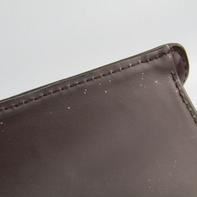 Pre-owned Louis Vuitton Plat Brown Leather Handbag