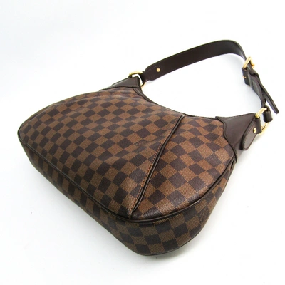 Pre-owned Louis Vuitton Thames Brown Cloth Handbag