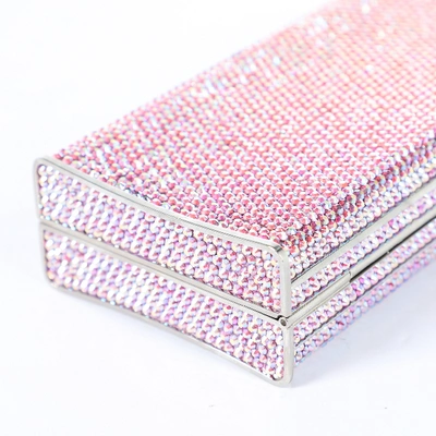 Pre-owned Judith Leiber Pink Clutch Bag
