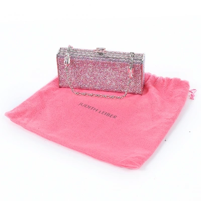 Pre-owned Judith Leiber Pink Clutch Bag