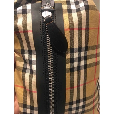 Pre-owned Burberry Backpack In Other