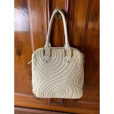 Pre-owned Paul Smith Leather Handbag In Beige