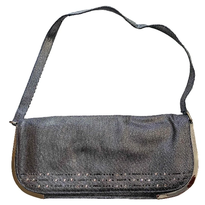 Pre-owned Emanuel Ungaro Mini Bag In Metallic