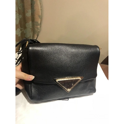 Pre-owned Sara Battaglia Black Leather Handbag