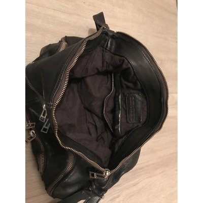 Pre-owned Zadig & Voltaire Rock Black Leather Handbag